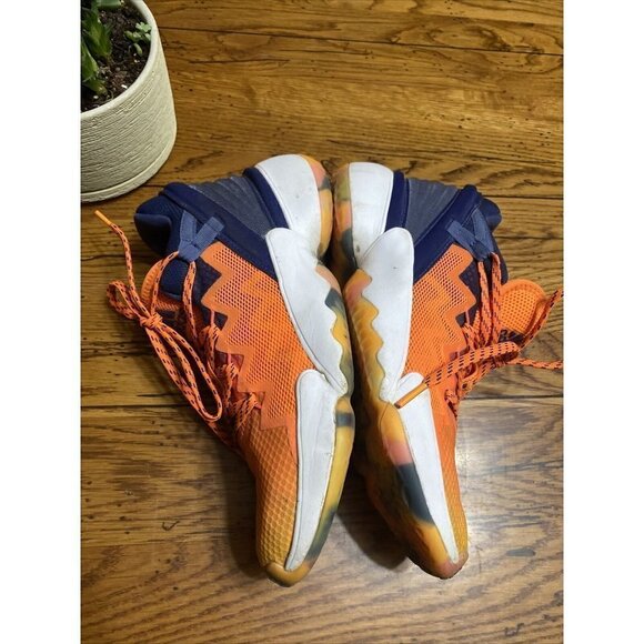Adidas D.O.N. Issue #2 Donovan Mitchell Signal Orange Sneakers FV8958 Size 7 main image 6